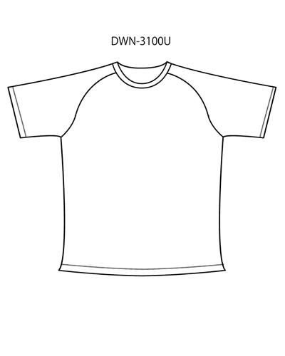 DWN-3100U 半袖丸首